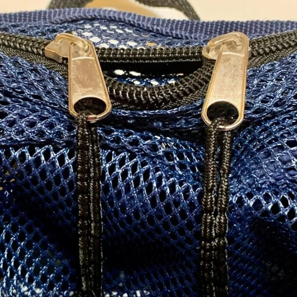 Trailmaker Blue Mesh Backpack School Kids Beach‎ Security Points Travel Bag